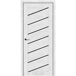 Межкомнатная дверь CITY LINE GRANDIN Бетон Снежный BLK