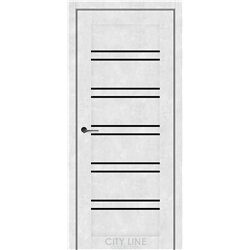 Міжкімнатні двері CITY LINE FOXTON Бетон Сніжний BLK
