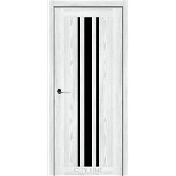 Міжкімнатні двері CITY LINE ARABELA Дуб Айс BLK