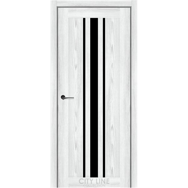 Міжкімнатні двері CITY LINE ARABELA Дуб Айс BLK