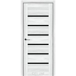 Міжкімнатні двері CITY LINE FORSAN Дуб Айс BLK