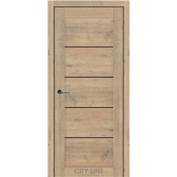 Міжкімнатні двері CITY LINE BELTON Дуб Монако BLK