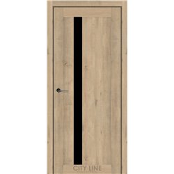 Міжкімнатні двері CITY LINE BLANKET Дуб Монако BLK