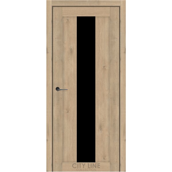 Міжкімнатні двері CITY LINE MORRISON Дуб Монако BLK