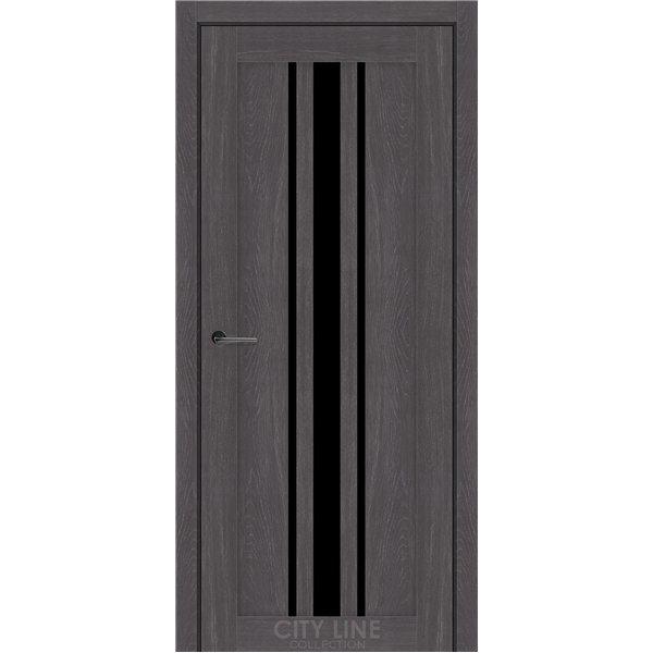 Міжкімнатні двері CITY LINE ARABELA Дуб Шато BLK