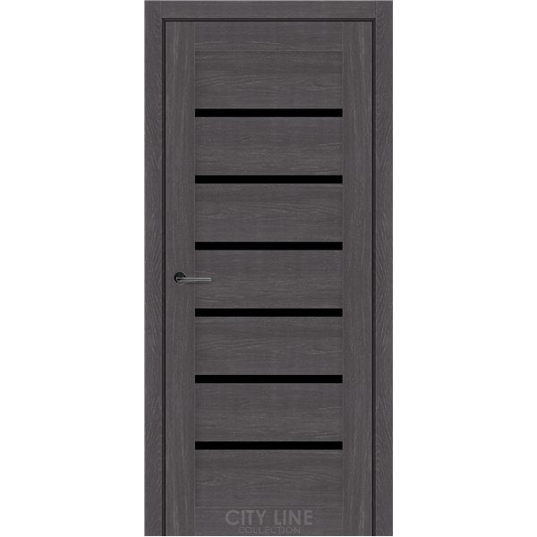 Міжкімнатні двері CITY LINE FORSAN Дуб Шато BLK