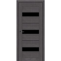 Міжкімнатні двері CITY LINE ARION Дуб Шато BLK