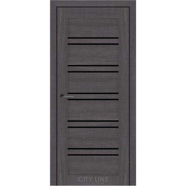 Міжкімнатні двері CITY LINE FOXTON  Дуб Шато BLK