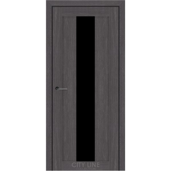 Міжкімнатні двері CITY LINE MORRISON Дуб Шато BLK