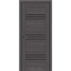 Міжкімнатні двері CITY LINE SANTO Дуб Шато BLK