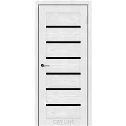 Міжкімнатні двері CITY LINE FORSAN Рустік Авіньйон Білий BLK