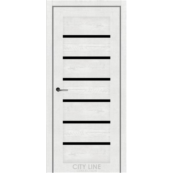 Міжкімнатні двері CITY LINE FORSAN Рустік Авіньйон Білий BLK