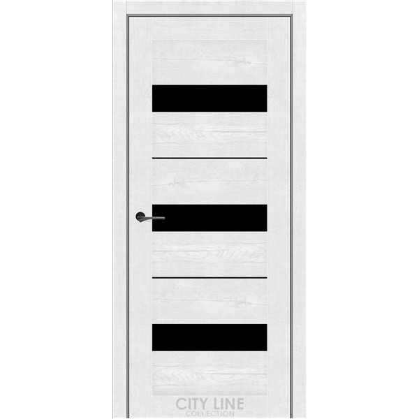 Міжкімнатні двері CITY LINE ARION Рустік Авіньйон Білий BLK