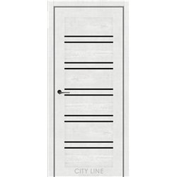 Міжкімнатні двері CITY LINE FOXTON Рустік Авіньйон Білий BLK