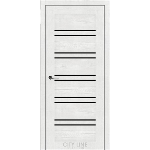 Міжкімнатні двері CITY LINE FOXTON Рустік Авіньйон Білий BLK