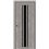 Міжкімнатні двері CITY LINE ARABELA Рустік Авіньйон Сірий BLK