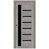 Межкомнатные двери CITY LINE KENNA Рустик Авиньон Серый BLK