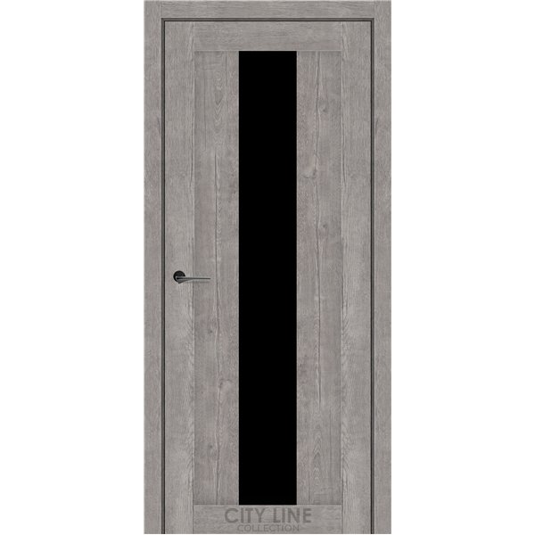 Міжкімнатні двері CITY LINE MORRISON Рустік Авіньйон Сірий BLK