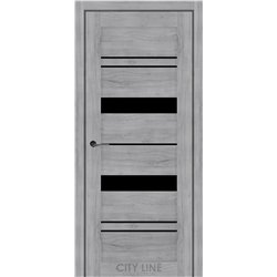 Міжкімнатні двері CITY LINE DELTA Сансет BLK