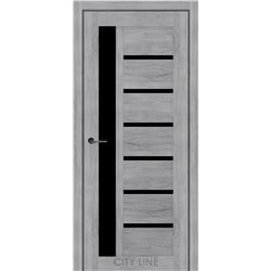 Межкомнатные двери CITY LINE KENNA Сансет BLK