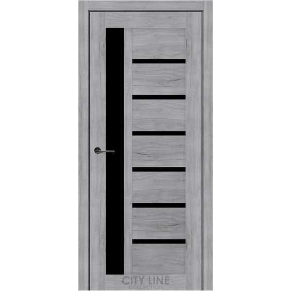 Межкомнатные двери CITY LINE KENNA Сансет BLK
