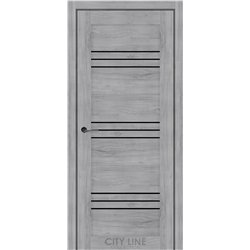 Міжкімнатні двері CITY LINE SANTO Сансет BLK