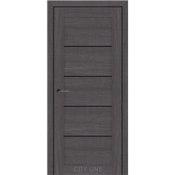Міжкімнатні двері CITY LINE BELTON Дуб Шато BLK