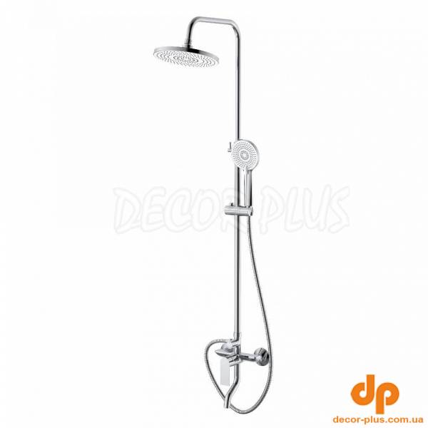 550541C Lite Душова система з виливом, хром (1 сорт)