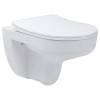 3810825 Simple Підвісний безобідковий унітаз з кришкою soft-close, Vortex Flush, білий глянець (1 сорт)