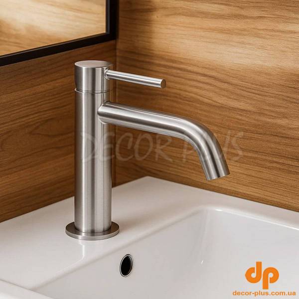 550534N Flow Змішувач д/раковини, brushed nickel (1 сорт)