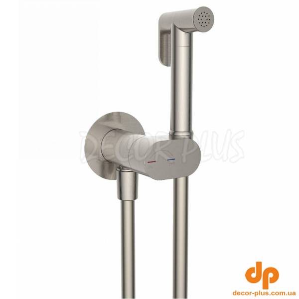 550539N Flow Гігієнічний душ, brushed nickel (1 сорт)