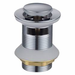 550549C Донний клапан без накладки, хром (1 сорт)