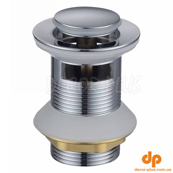 550549C Донний клапан без накладки, хром (1 сорт)