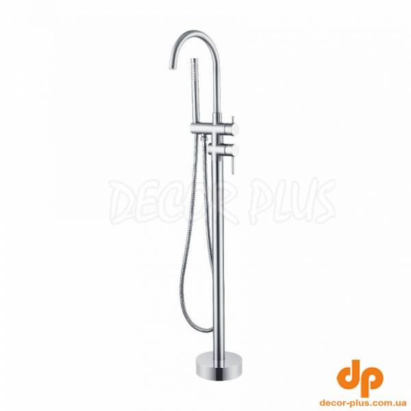 550538C Flow Змішувач для ванни з підлоги, хром (1 сорт)