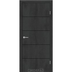 Межкомнатная дверь KORFAD EXPRESS ENIGMA Бетон Графит