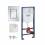Комплект інсталяційний для унітазу 3 в 1 Rapid SL (39501000), Grohe