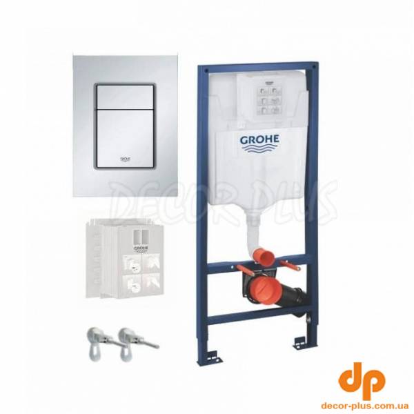 Комплект інсталяційний для унітазу 3 в 1 Rapid SL (39501000), Grohe