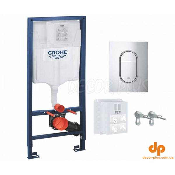 Інсталяція для унітаза 3 в 1 Rapid SL (39504000), Grohe