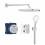 Душова система Grohtherm з Tempesta 250 Cube 34871000 Grohe