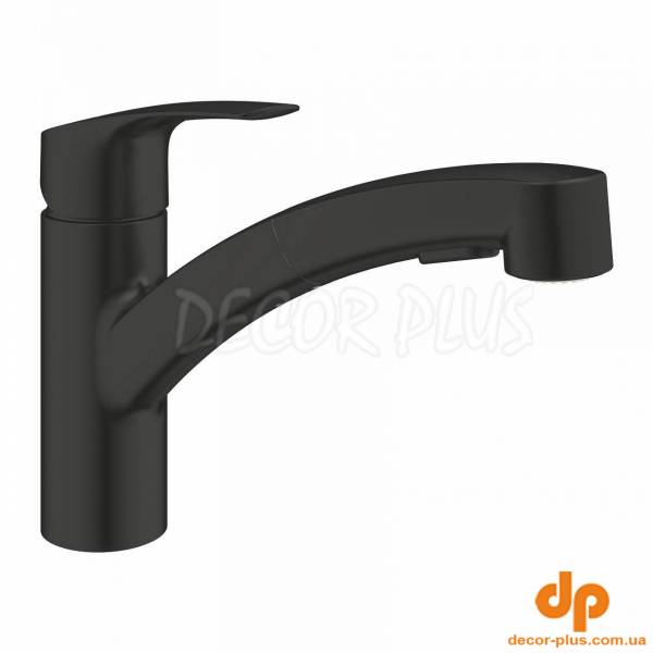 Змішувач для кухні Eurosmart DN 15 303052431 Black matt Grohe