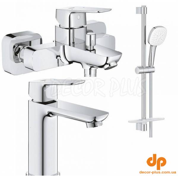 Набір змішувачів 3 в 1 Cubeo-M UA125246M Grohe