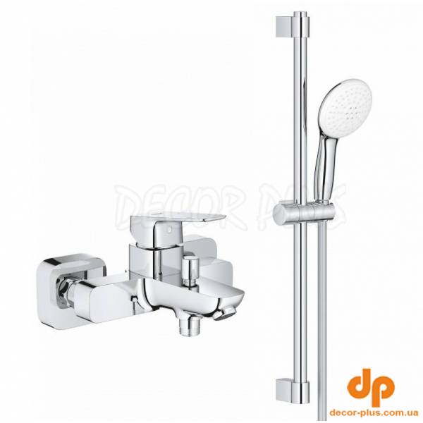 Комплект Змішувач для ванни Cubeo + Душовий набір Tempesta 110 BF101813TR Grohe