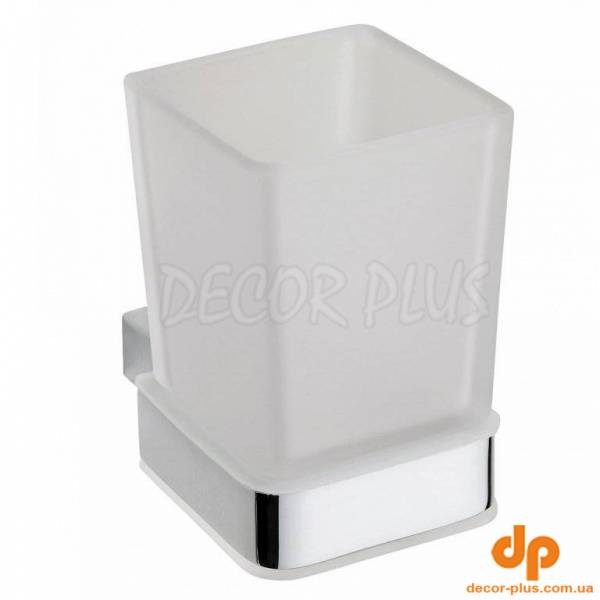 Стакан з тримачем Via (135011012), Bemeta