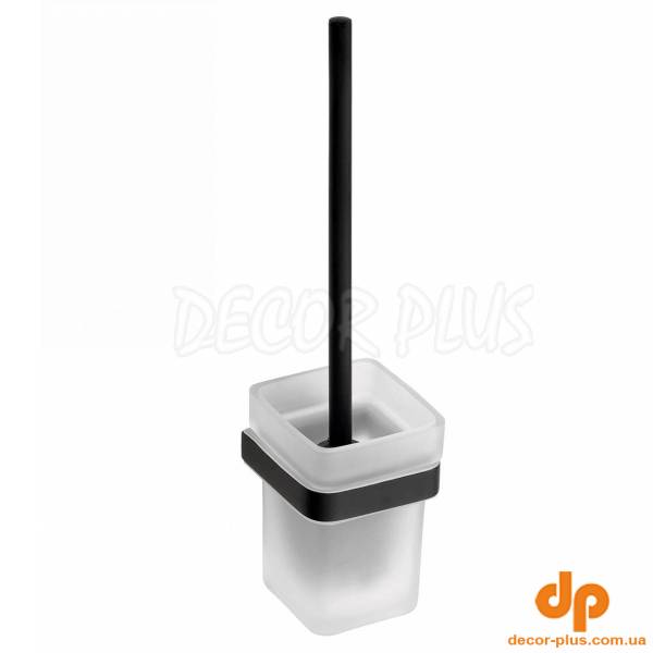 Туалетна щітка з тримачем Nero (135013010), Bemeta