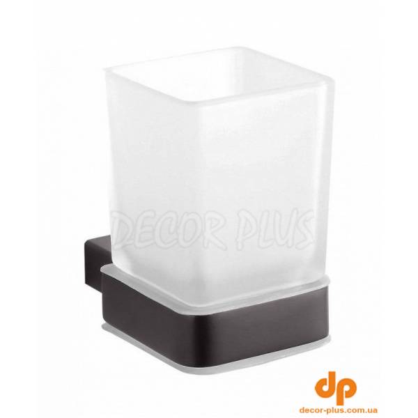 Стакан з тримачем Nero (135011010), Bemeta