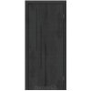 Межкомнатные двери KORFAD EXPRESS RONTO Бетон Графит Черная матовая кромка