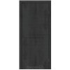 Межкомнатные двери KORFAD EXPRESS SUMATRA Бетон Графит Черная матовая кромка