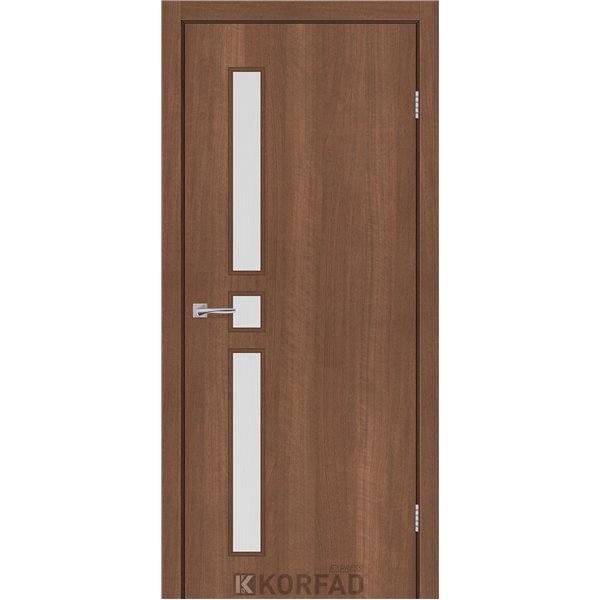 Межкомнатные двери KORFAD EXPRESS GLASS-05 Ольха Горная Стекло Сатин
