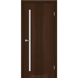 Межкомнатные двери KORFAD EXPRESS GLASS-03 Каштан Бурбон Стекло Сатин