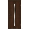 Межкомнатные двери KORFAD EXPRESS GLASS-04 Каштан Бурбон Стекло Сатин